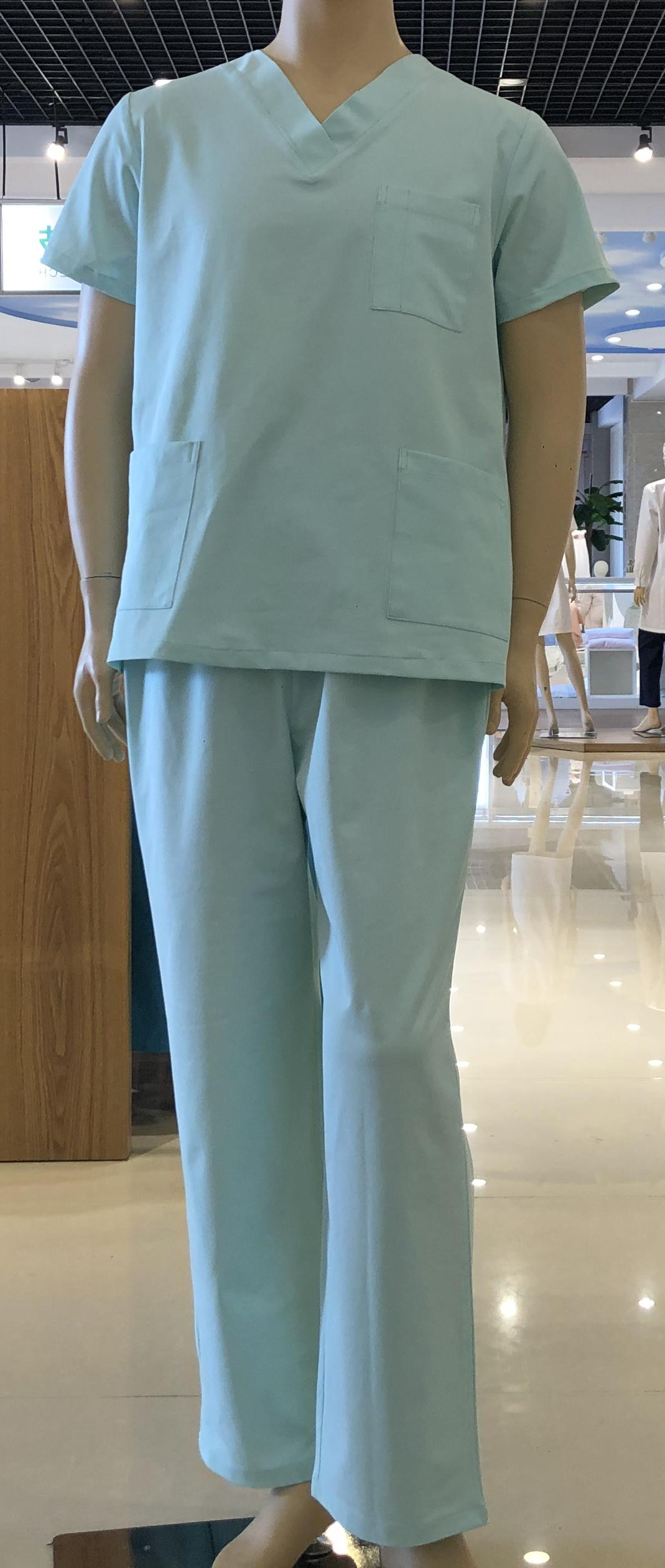 Charming fashion design hospital staff unisex medical scrub