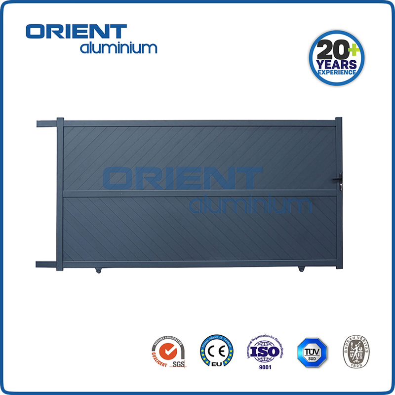 Chinese Manufacturer Aluminium Double Swing Gate/Aluminium Sliding Gate