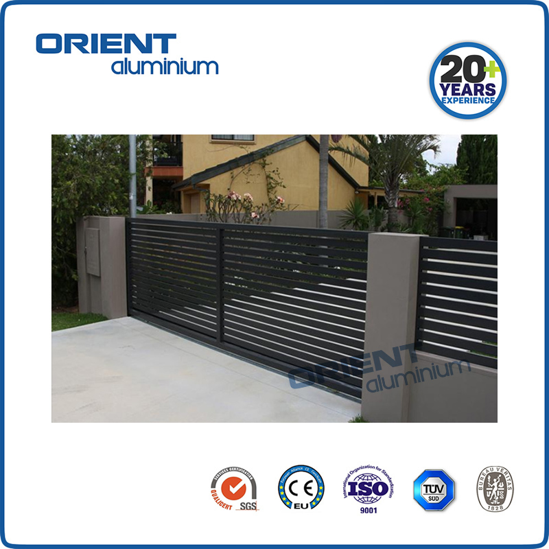 Wholesale Aluminum Garden Fence/Pricvacy Slat Fence Panels at Outdoor