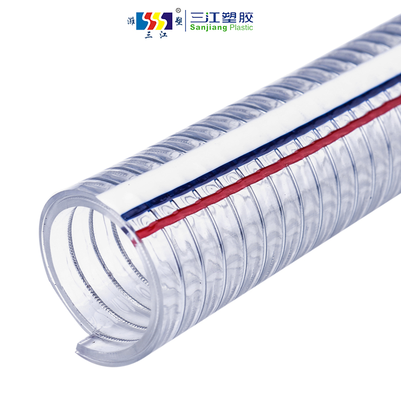 PVC HOSE 8 inch PVC Steel Wire Spring Hose