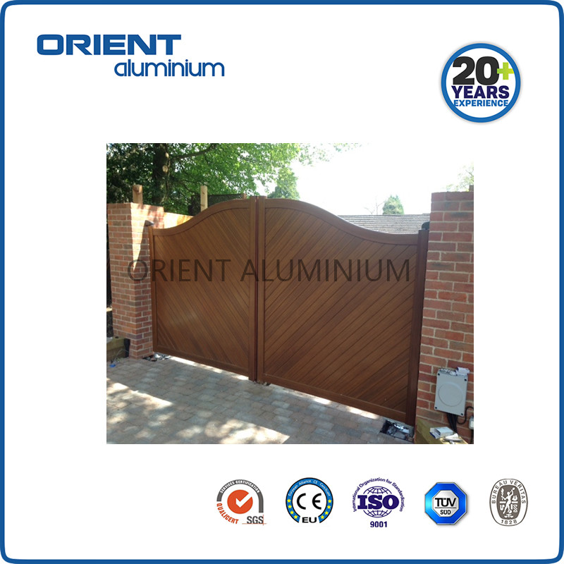 Customzied aluminium sliding gate/swing gate for European market