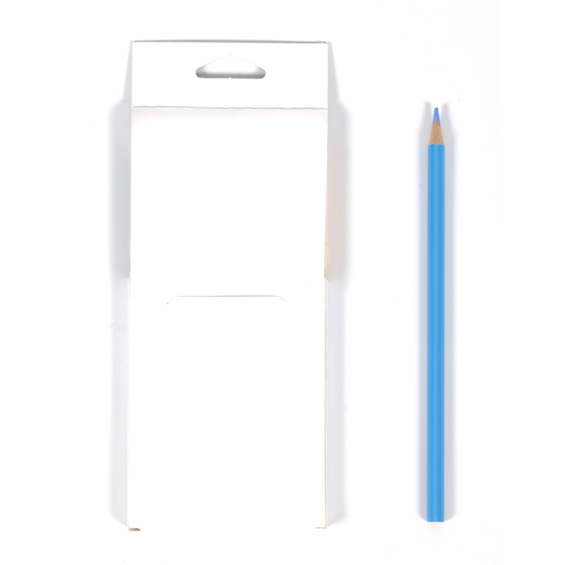 12 pastel color pencil with triangle shape