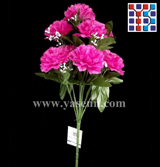 9 branches of carnation