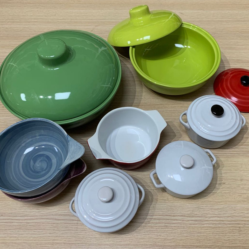 Mini cooking pot ceramic cooking pot set cookware set