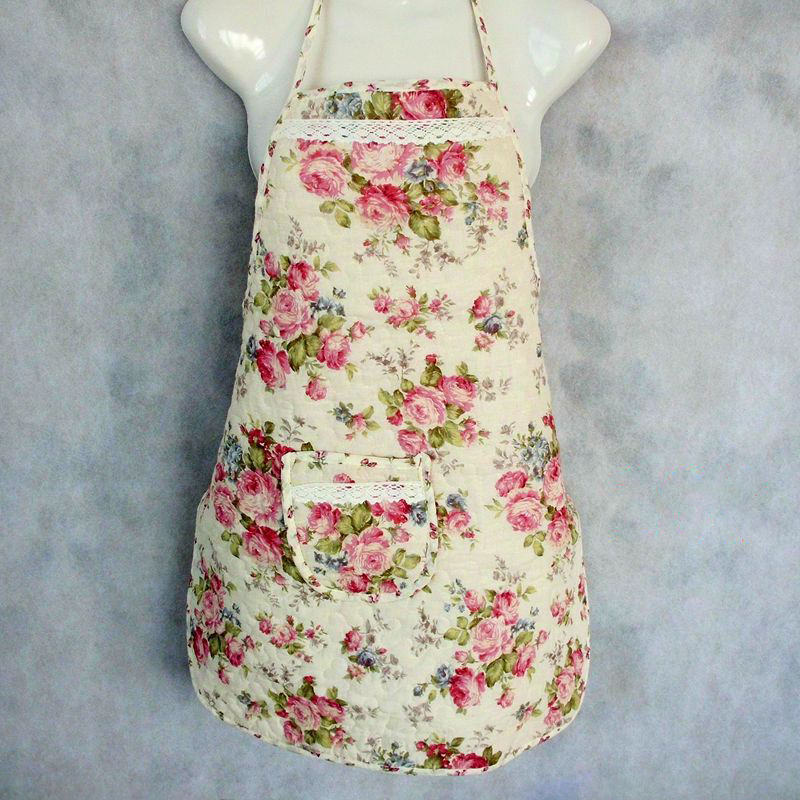 Redsun Textile Floral Pattern Apron