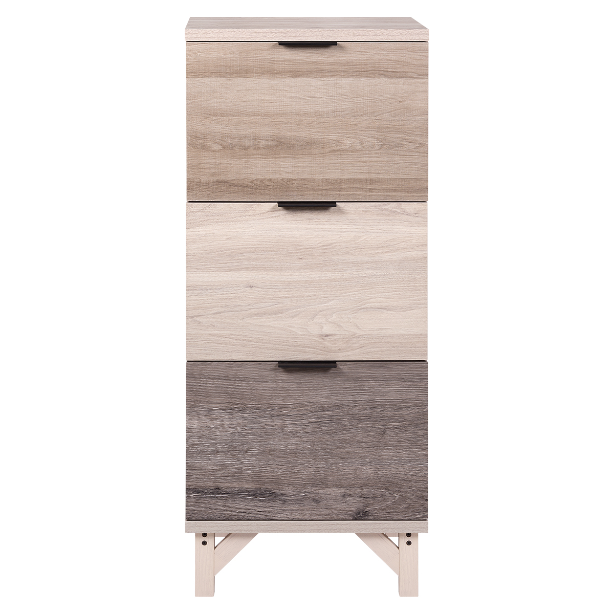 3-door shoe cabinet
