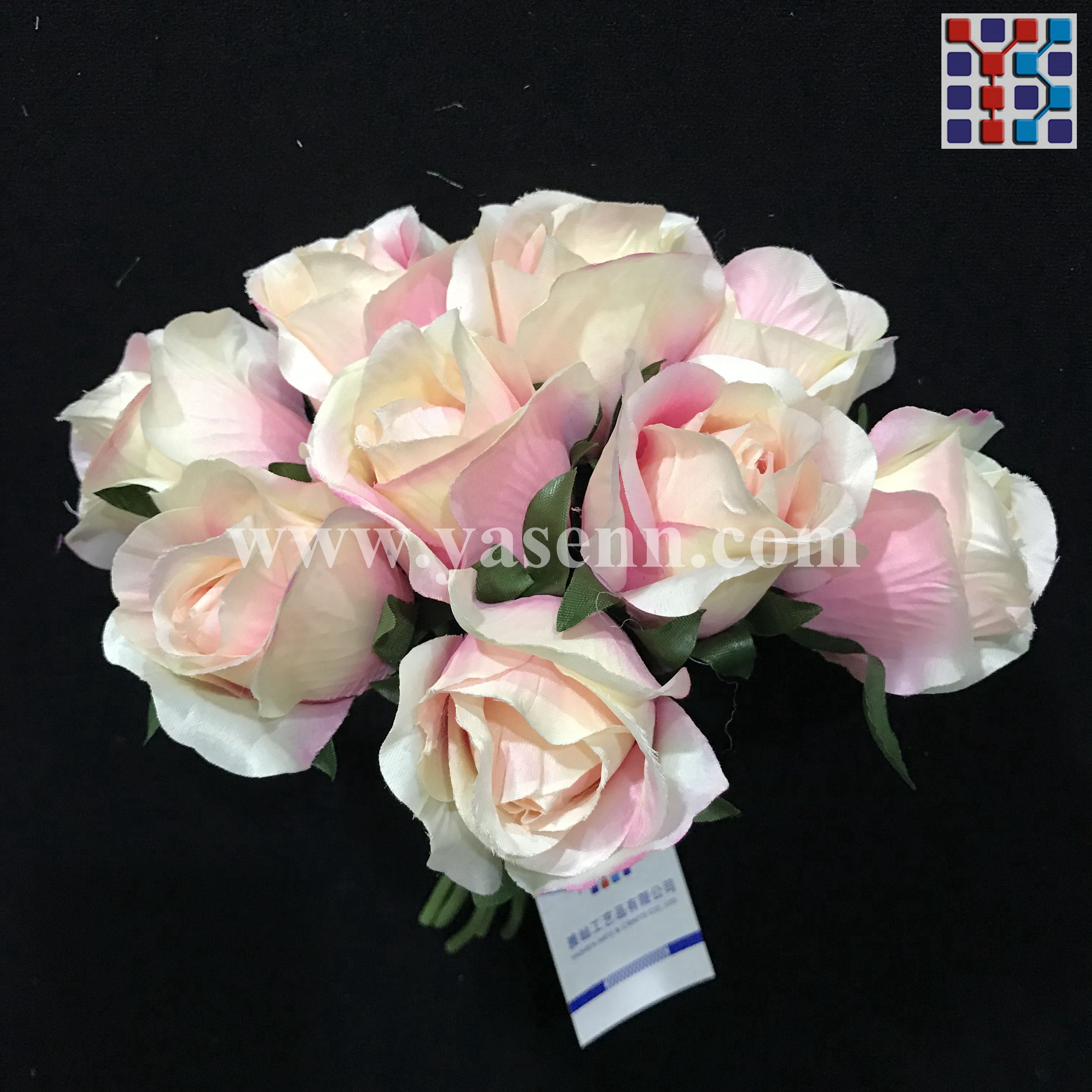 9 branches of rose