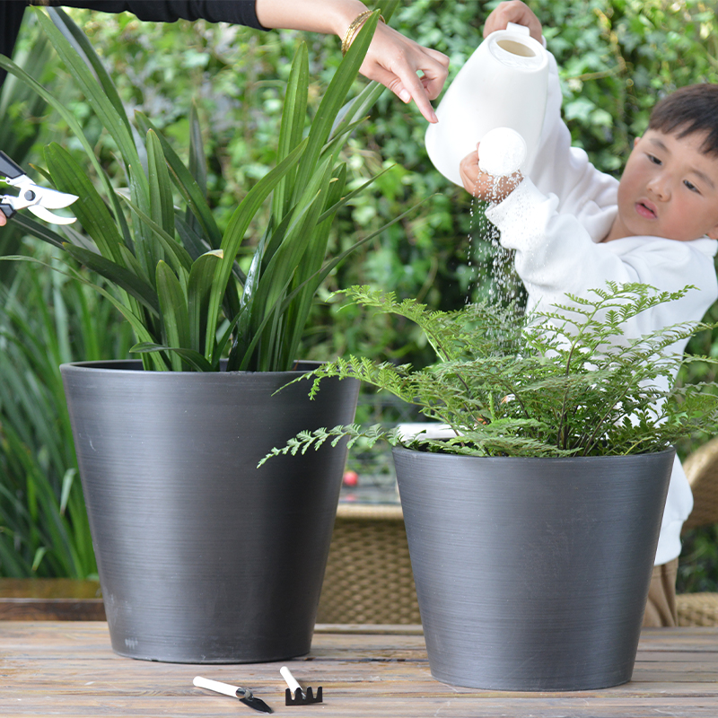 Greenship Decorative Garden Plant Pot for Outdoor and Indoor