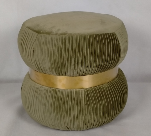 YR2011233 zhenghehshun Bedroom furniture Stool with golden band