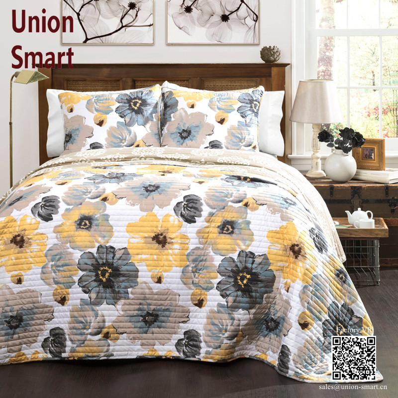 Microfiber Reversible Quilt Sets