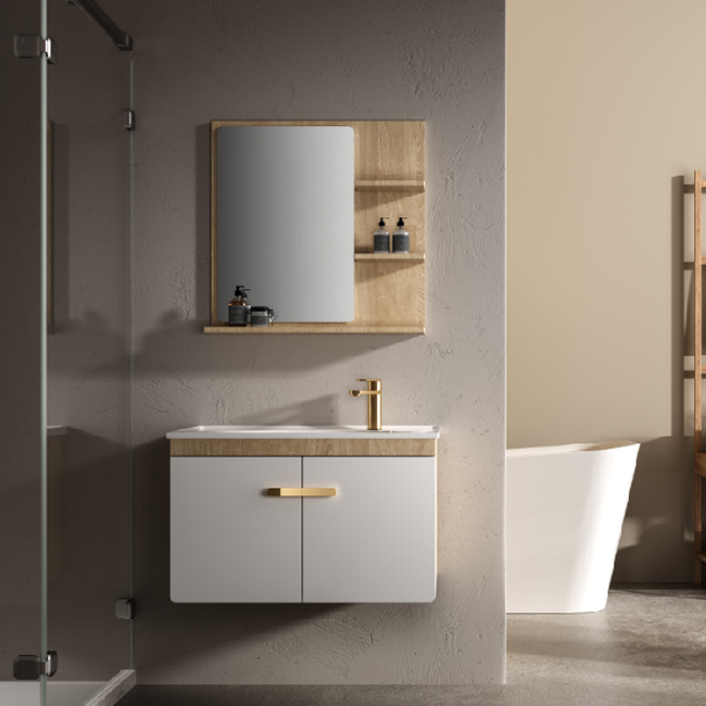 Plywood Bathroom Cabinet