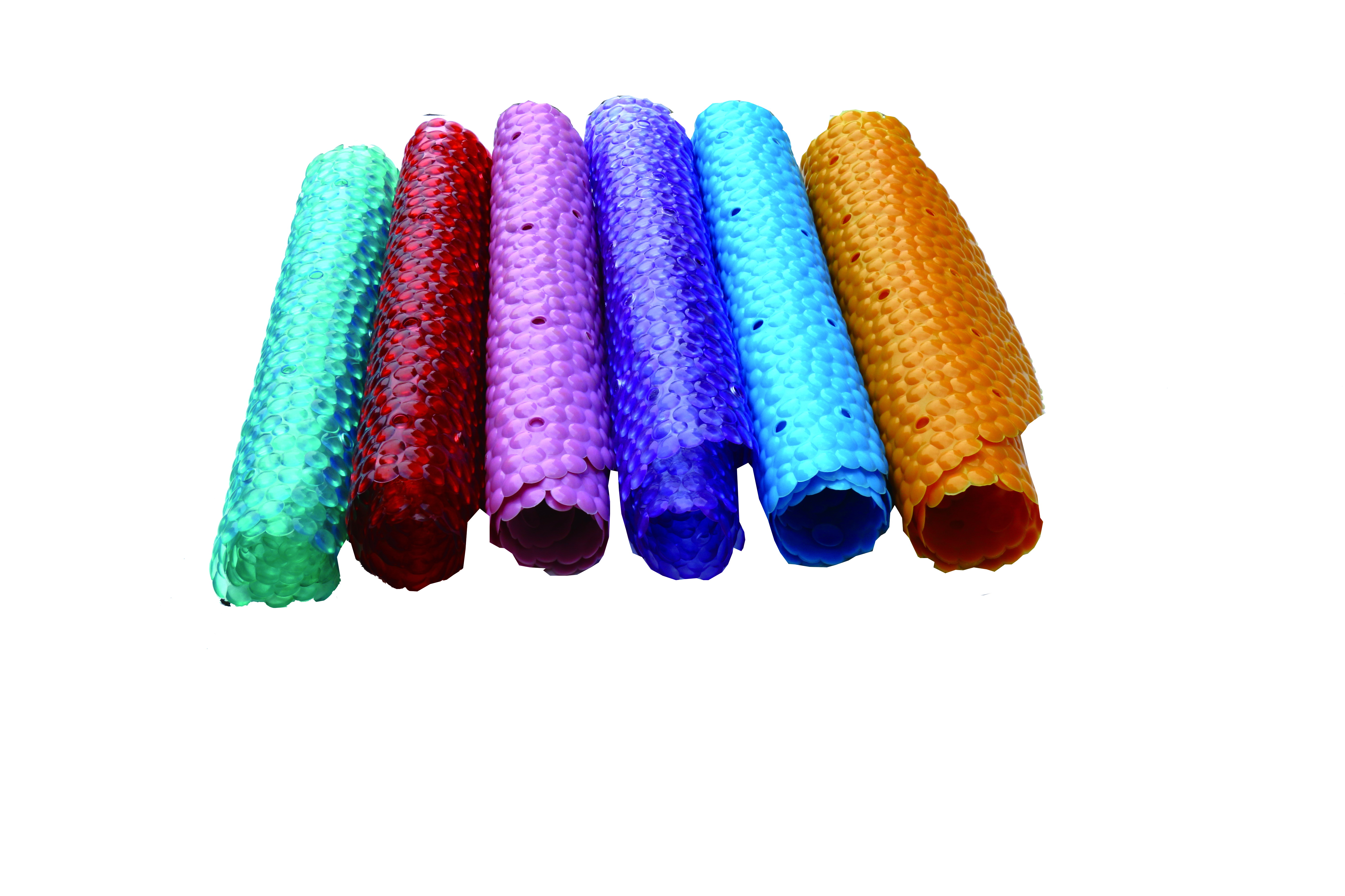 Plastic non-slip bath mat