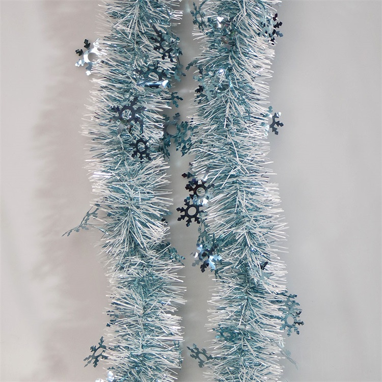Christmas Festival Decorations Shiny Hanging PET Tinsel