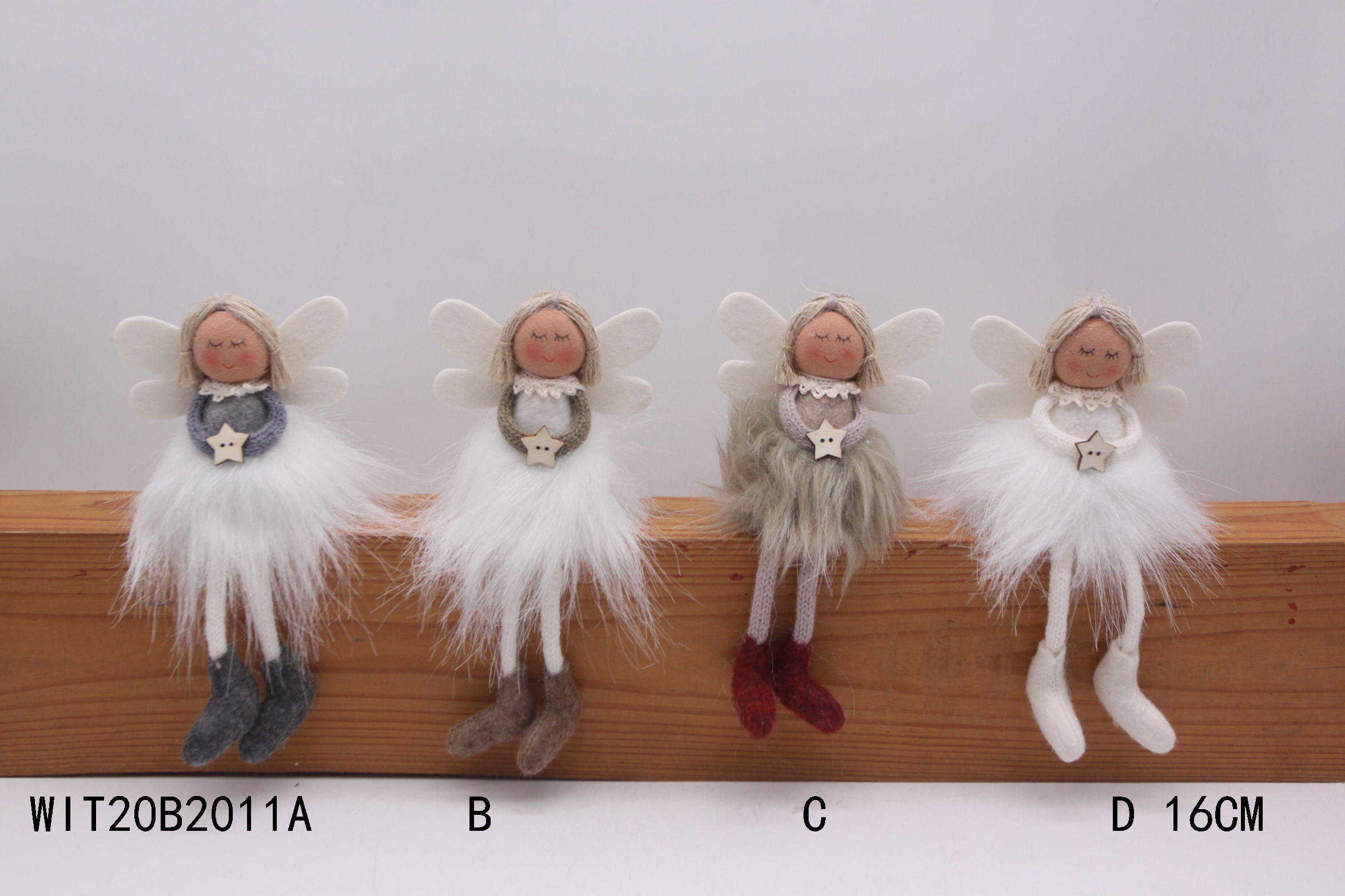 16cm Sitting Angel Dolls
