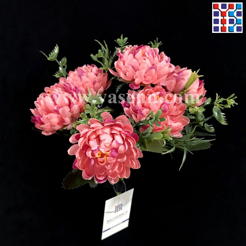6 branches of chrysanthemum