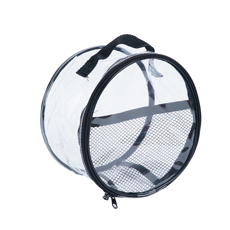 Custom PVC storage bag with zipper closure