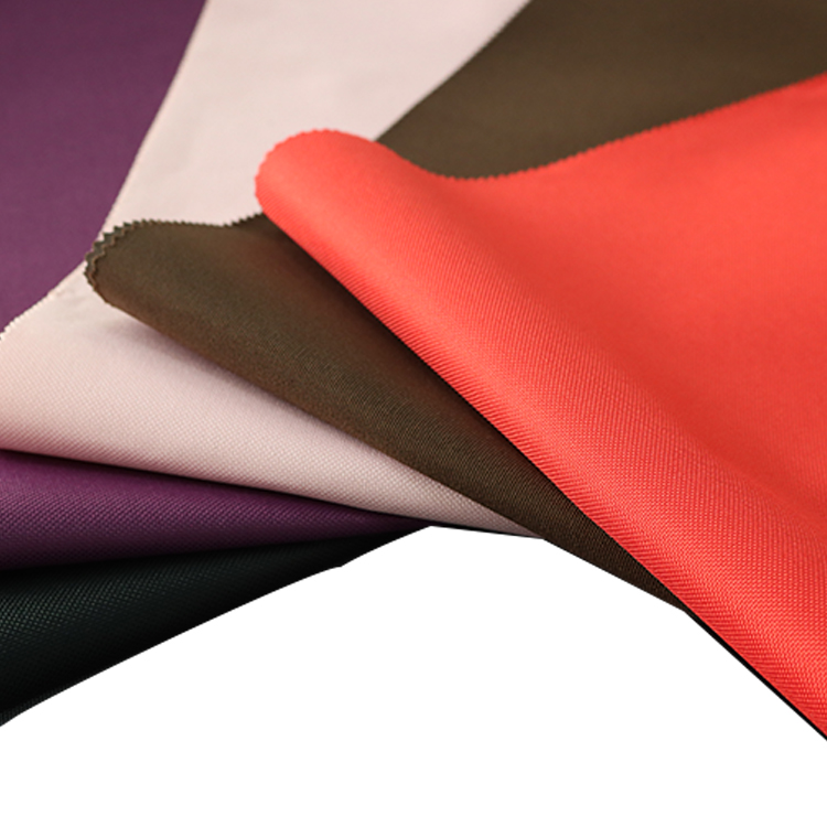 100% polyester oxford fabric with PVC/PU coating