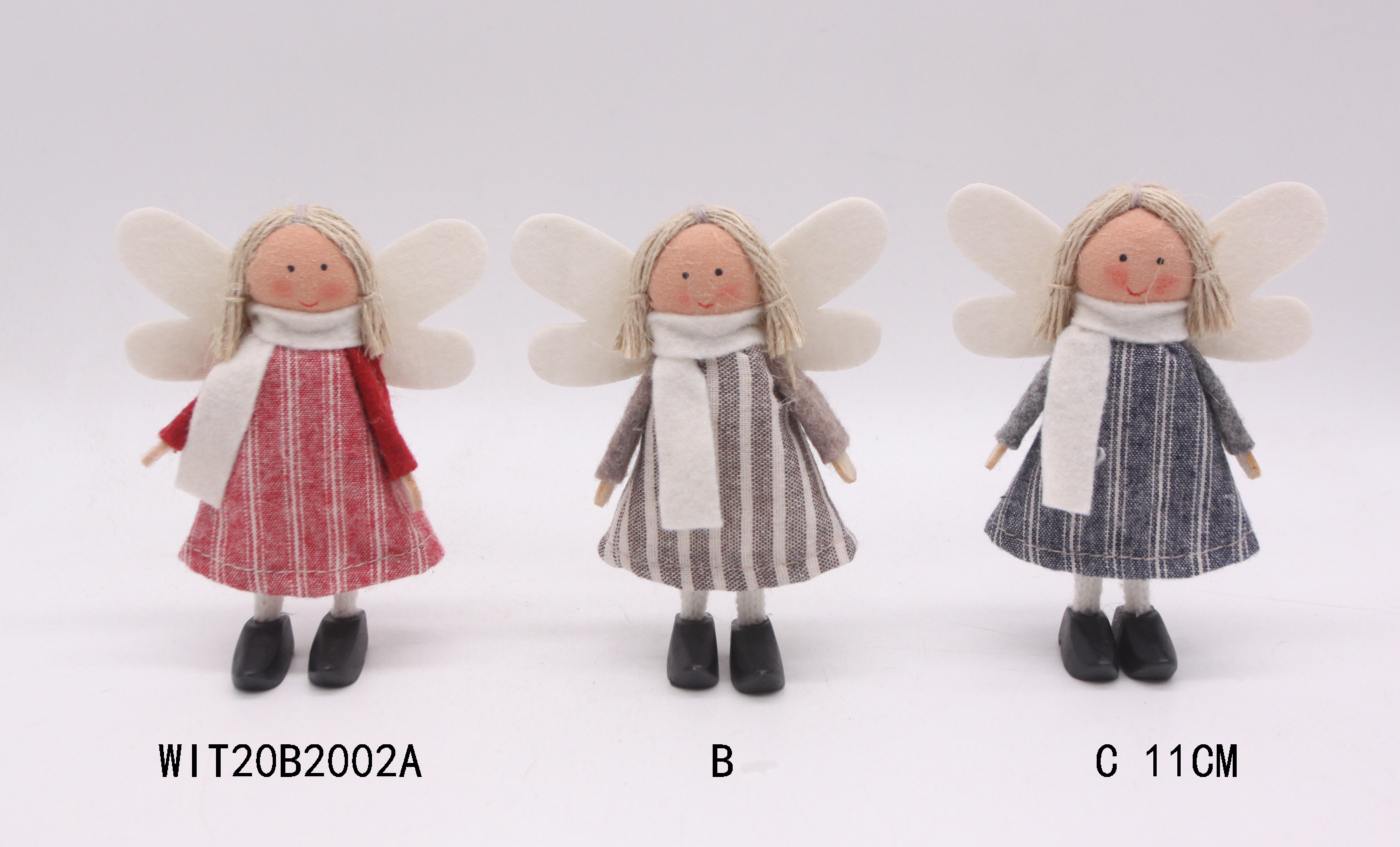 11cm Standing Angel Dolls