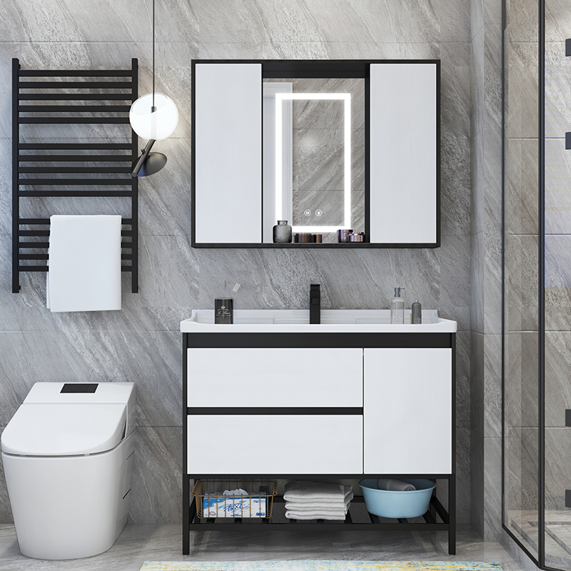 Plywood Bathroom Cabinet