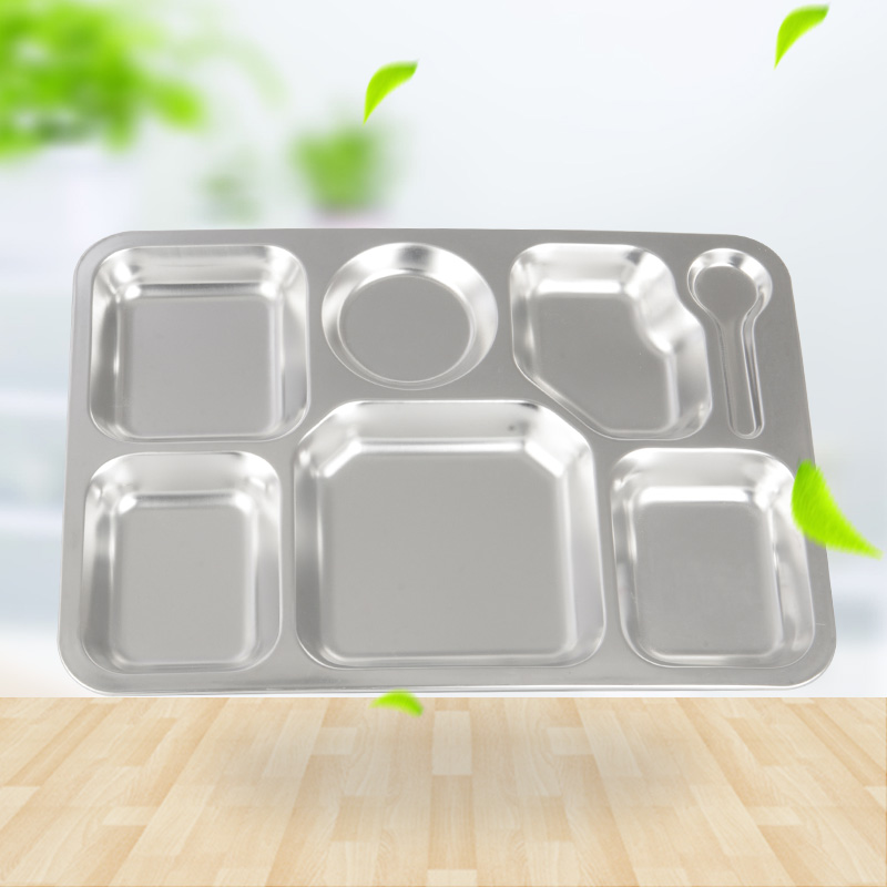 RGS-GC2279 stainless steel fast food plate SNACK PALTE SS201
