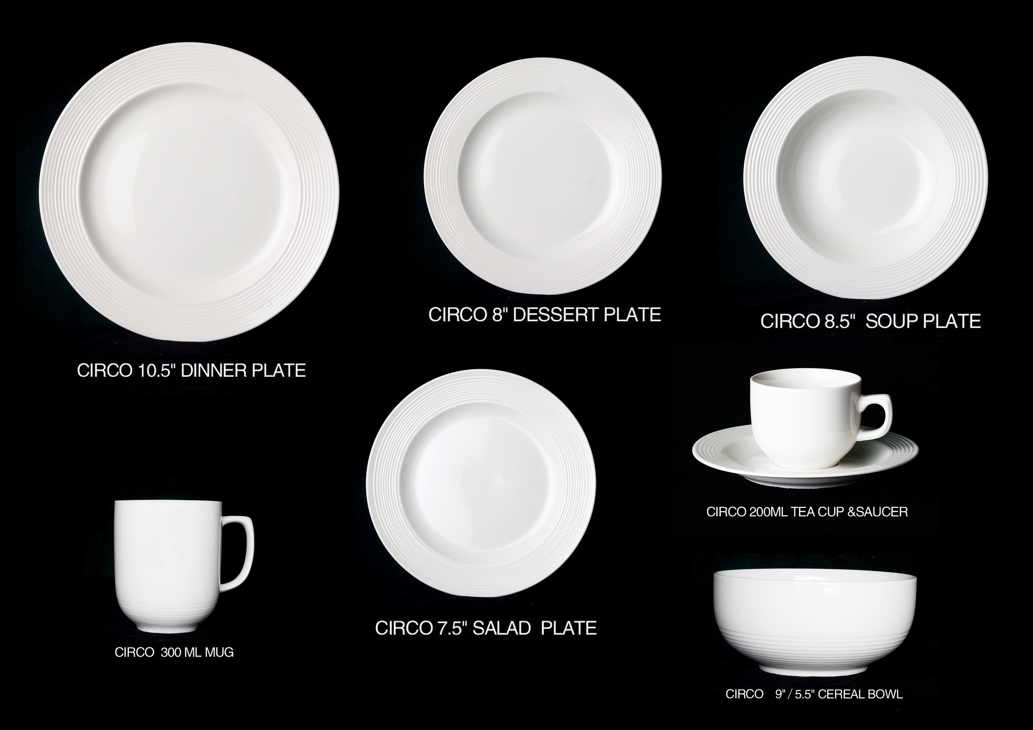 Pin stripe --New Bone China