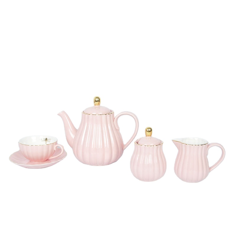 Classic coffee & tea set cheap porcelain tea set