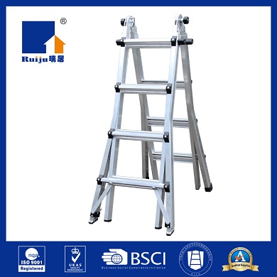 Multi purpose ladder with quick lock