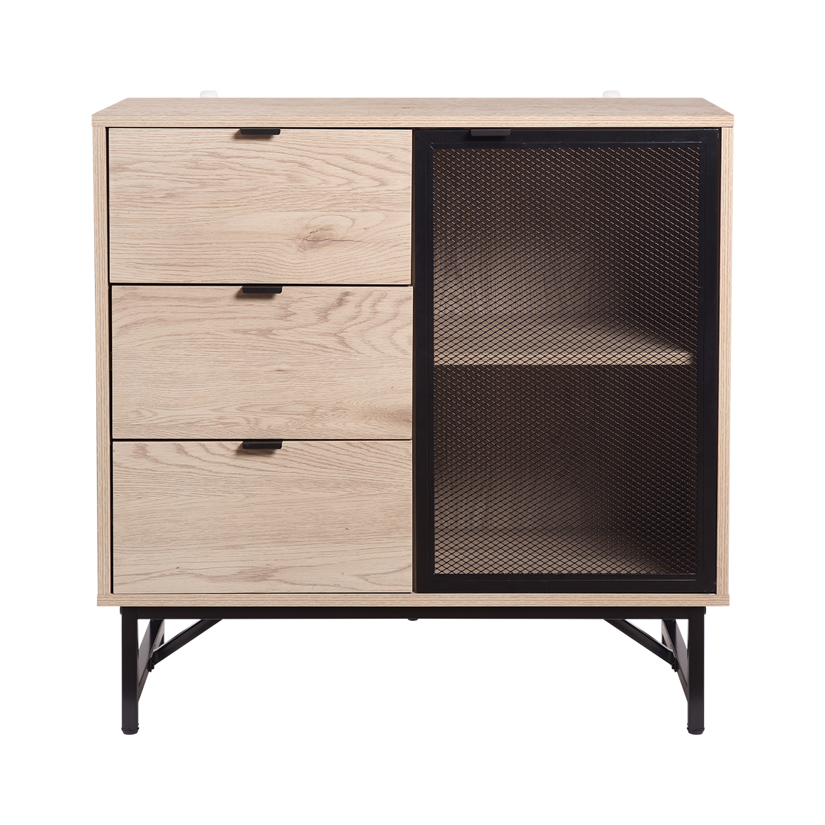1 door 3 drawers cabinet