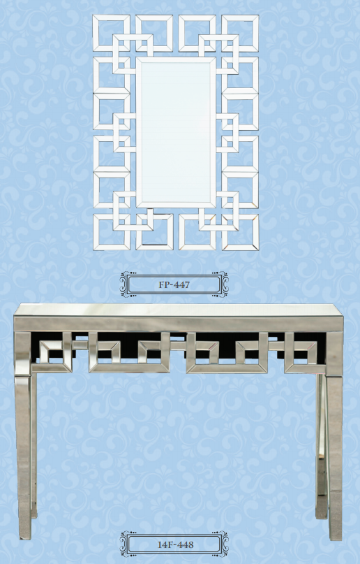 14f-447 Mirror+14f-448 Table