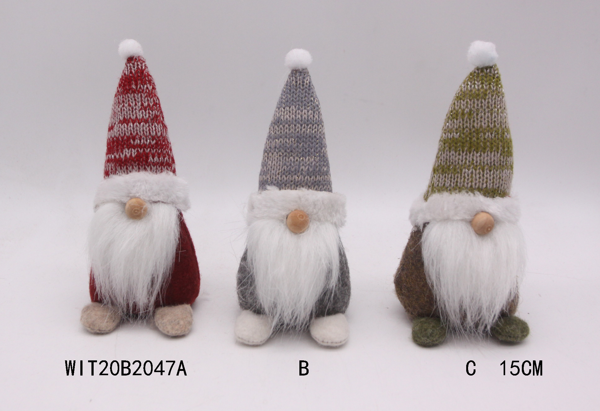 15cm Standing Santa Dolls