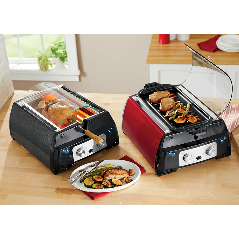 Indoor Smokeless Rotisserie Oven