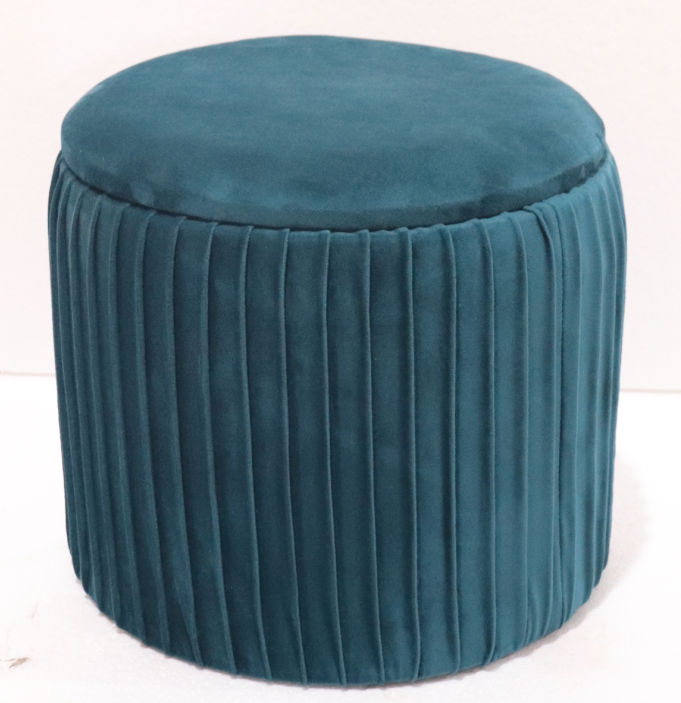 YR20201054 ZHENGHESHUN living room furniture round Pouf with Storage function
