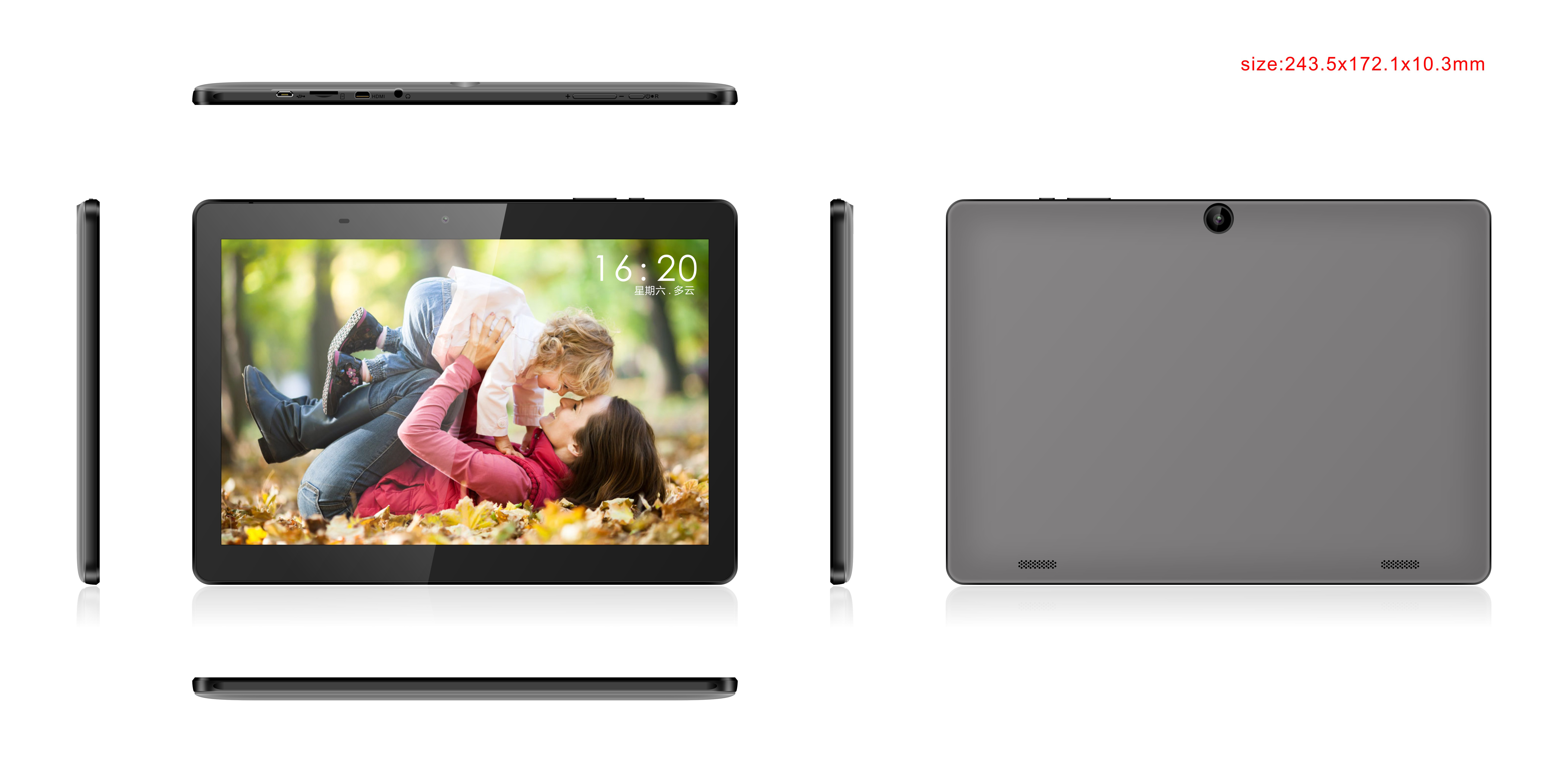 Chitech OEM/ODM 10.1inch Octa-core 4G Android tablet pc ,MTK8168 4+64 GB,800*1280 IPS,2.0+5.0MP,metal casing,high-end tablet