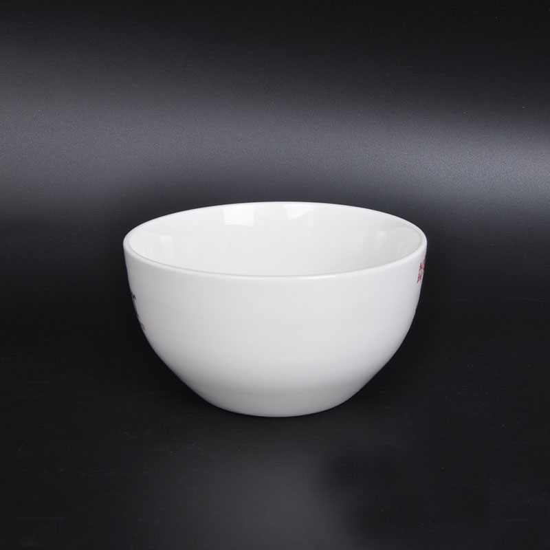 Restaurant plates and bowl ceramic soup bowls with spoon