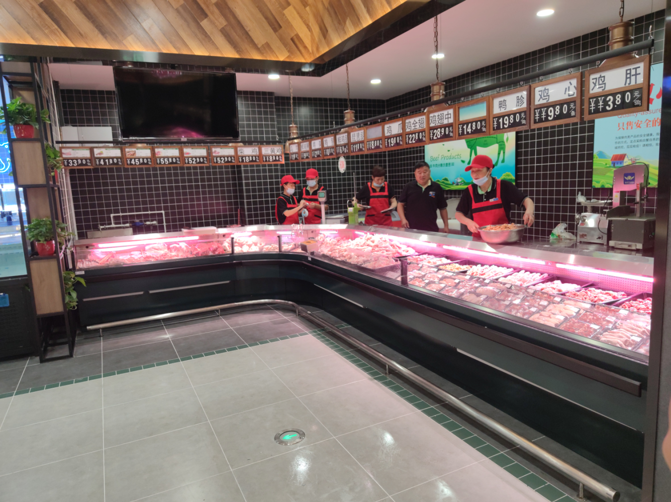 Meat Service Counter