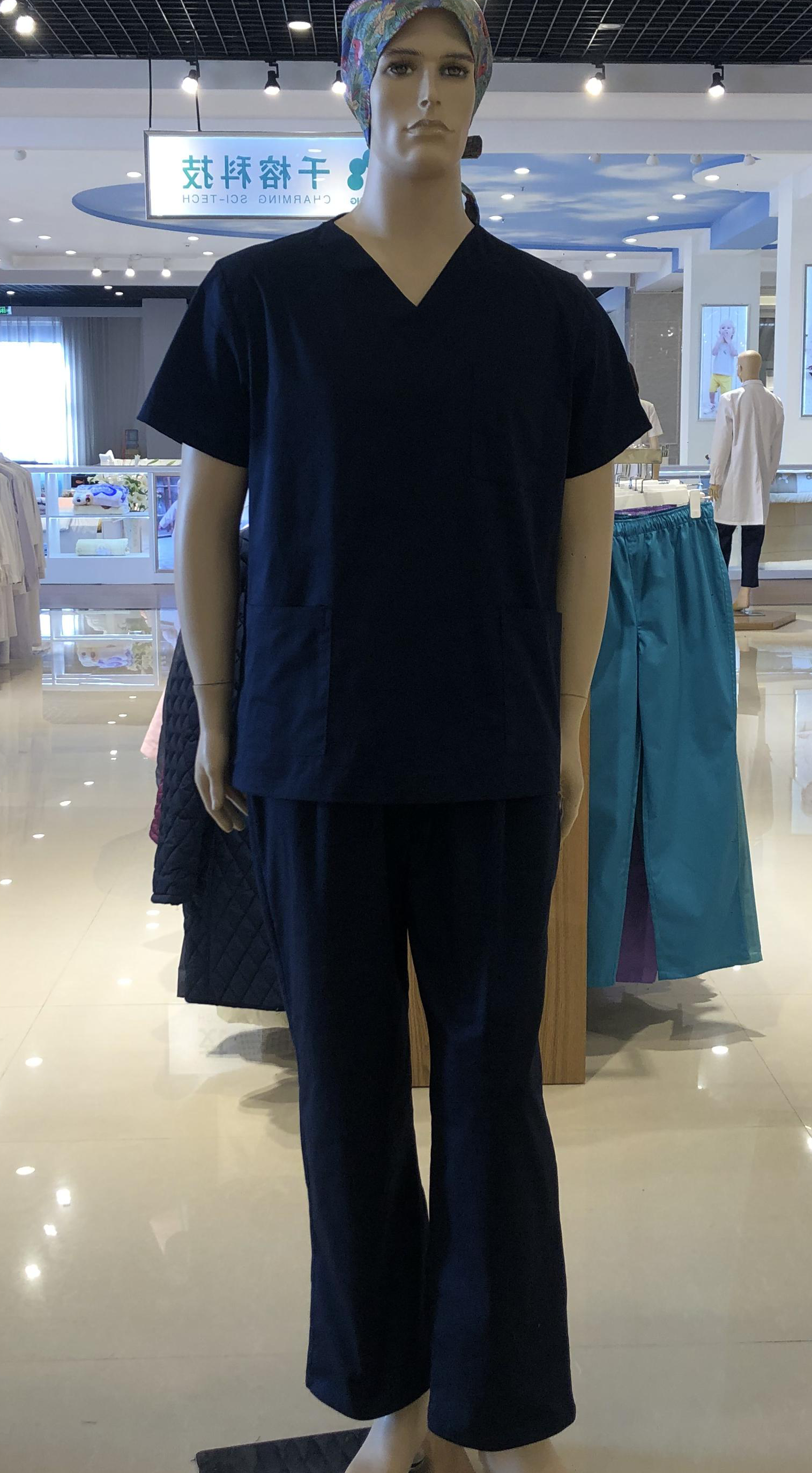 Charming comfortable elastic breathable medical scrub