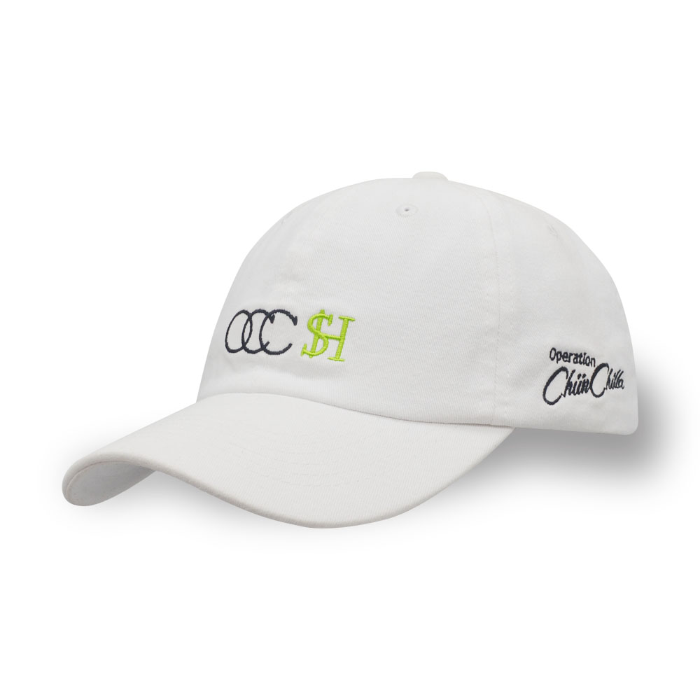 6 panel embroidery washed cotton twill dad hat