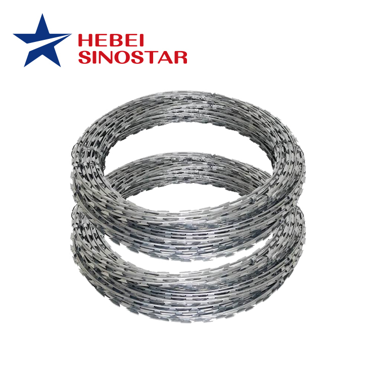 Hot Dipped Galvanized Razor Wire