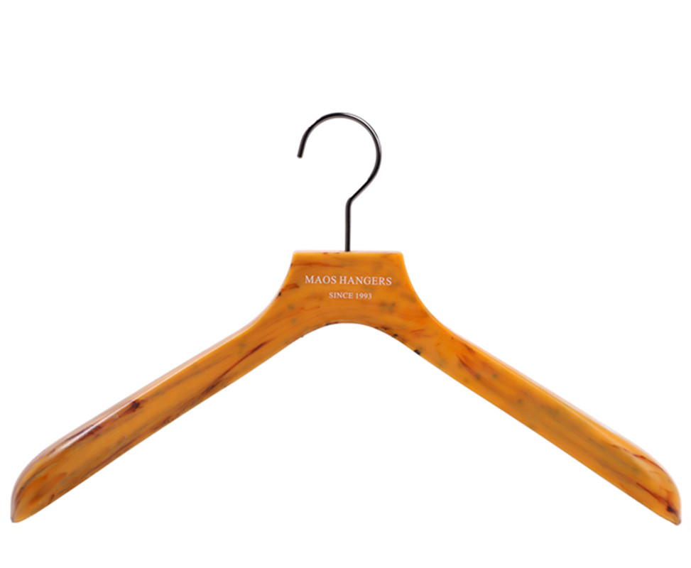 2021 new design plastic hanger with marble spots