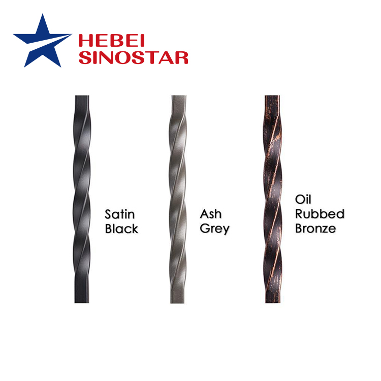 Stainless steel stair balusters