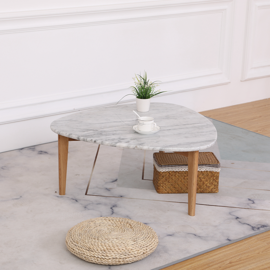 Marble coffee table