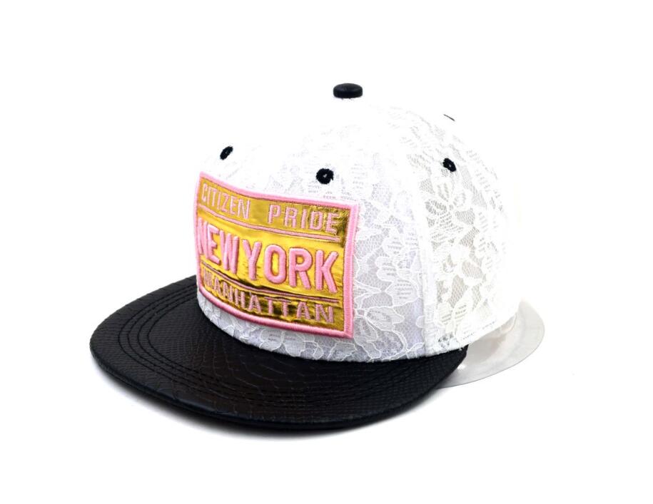 Lace lady 3D embroidery patch cap