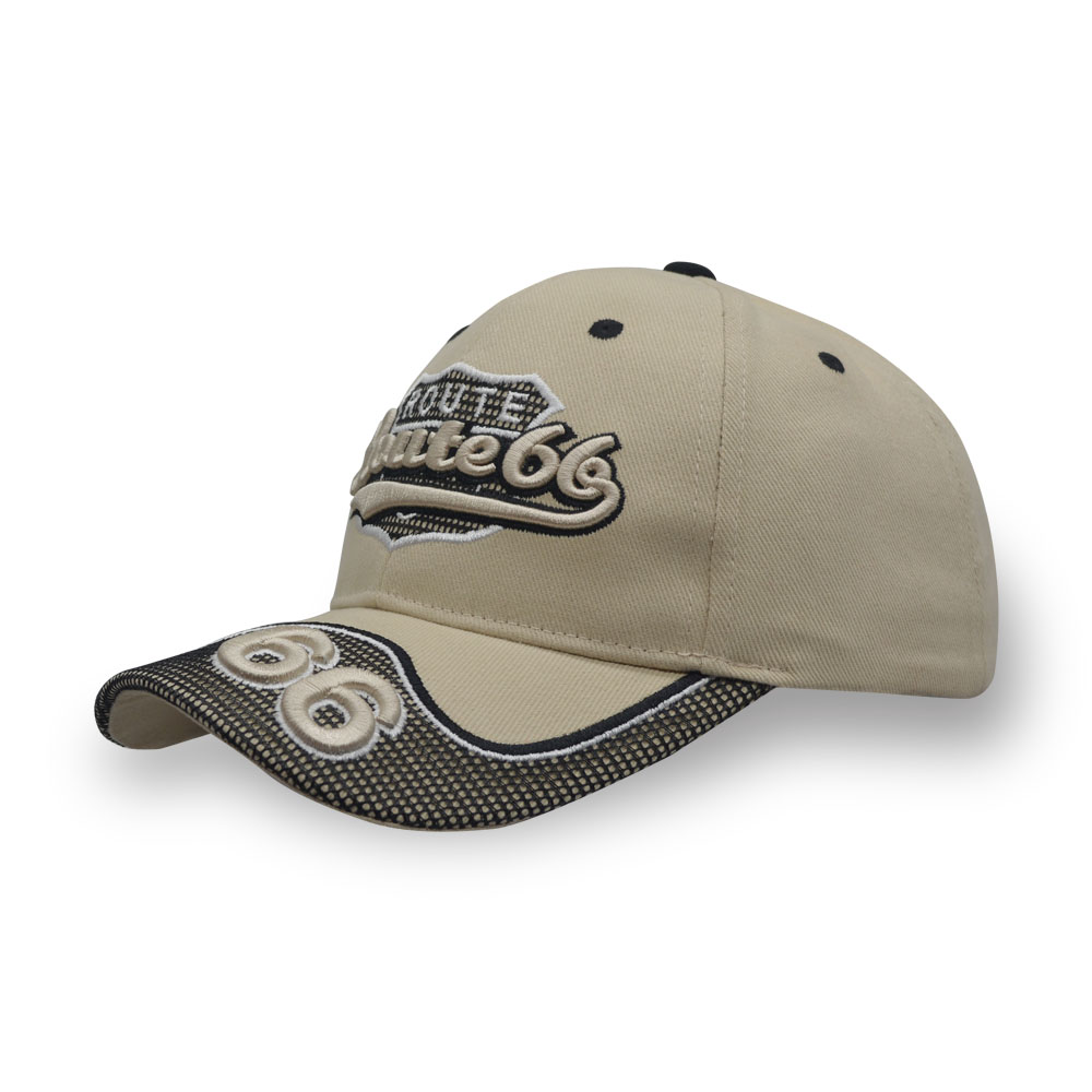 6 panel 3D embroidery cotton twill baseball cap