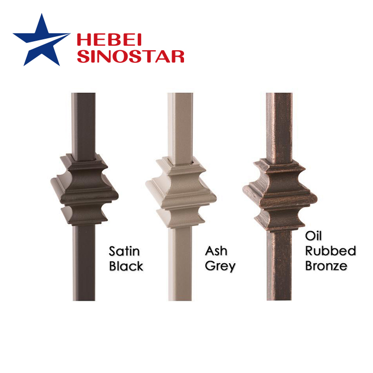 Iron Newel Posts