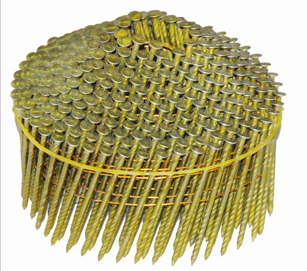 Wire Coil Nails Flat Top/Conical Top