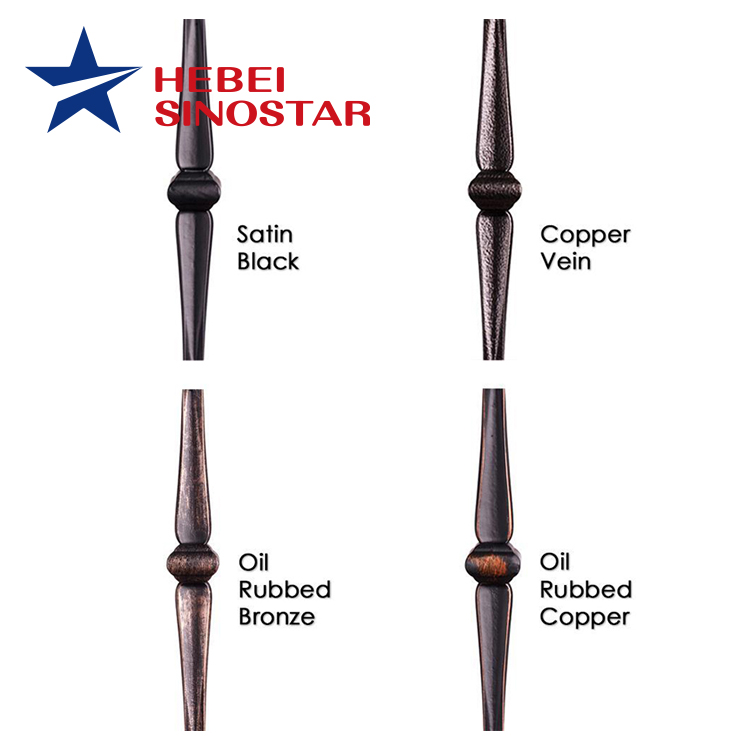 Wrought Iron Panel Stair Handrail