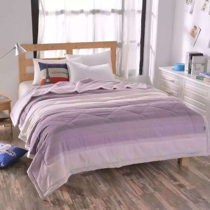 Customizable quilts In any colour Two-Tone Polyester Microfiber Fabric duvet