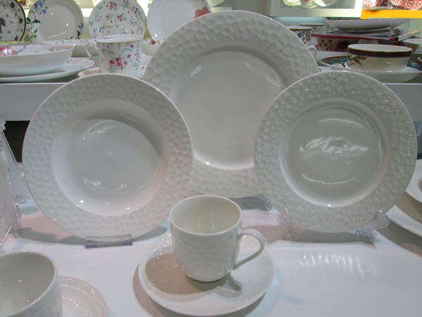 Embossed New Bone China