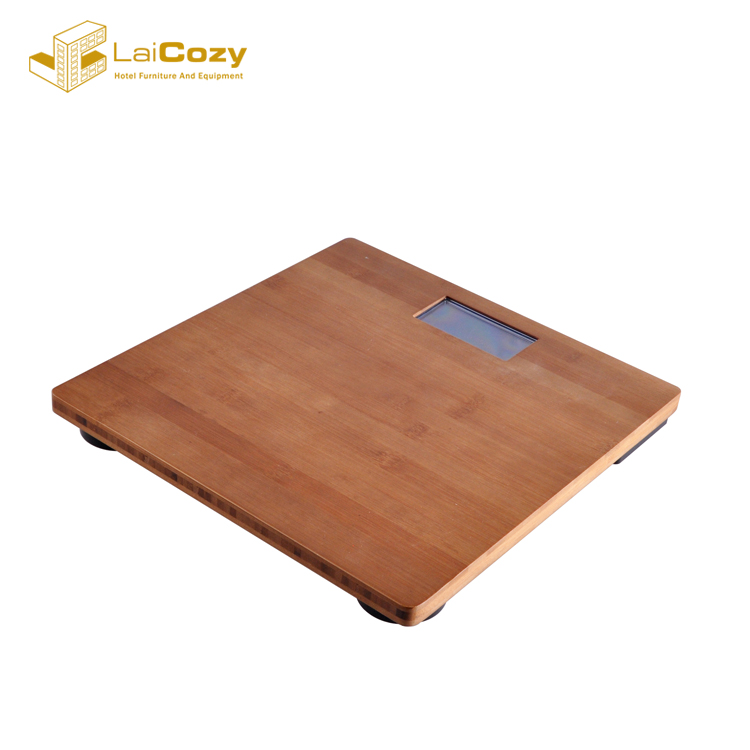 Hotel room weighing scale