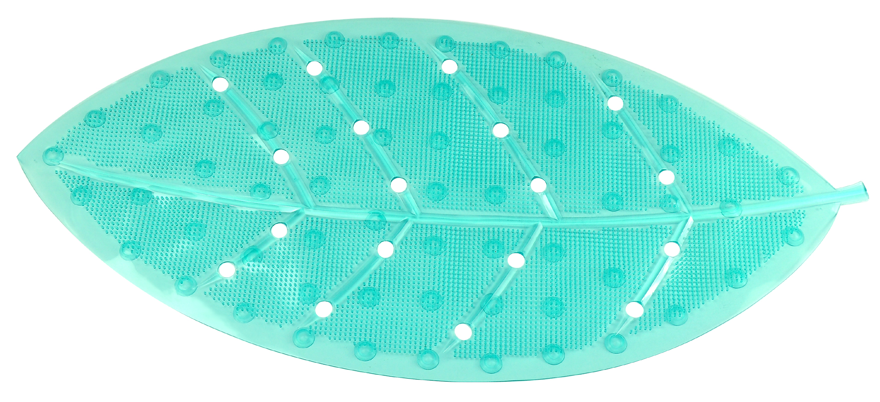 Plastic non-slip bath mat